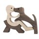 thumbnail image 1 of Nuevos juguetes creativos para la familia de cachorros, adornos decorativos de madera, artesanías escandinavas para el hogar, regalo, accesorios de decoración del hogar, 1 of 5