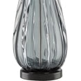 thumbnail image 4 of Blue-Gray Clear Black Nightcap Table Lamp, 4 of 4