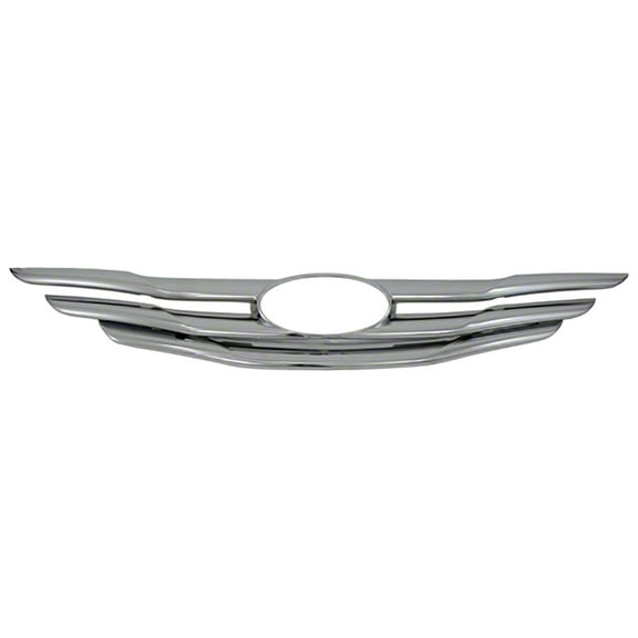 Grille Cover for Hyundai Sonata Front Chrome Insert Overlay -Snap On