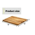 thumbnail image 3 of HLONK Cutting Board Reversible Chopping Serving Board Multipurpose Food Safe Thick Board, Medium Size 18x14x1 inches, 3 of 5