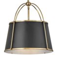 thumbnail image 3 of 4894WS Hinkley Lighting Clarke - 12W 1 LED Large Pendant-16.25 Inches Tall and 16.25 Inches Wide-Warm Brass Finish, 3 of 8
