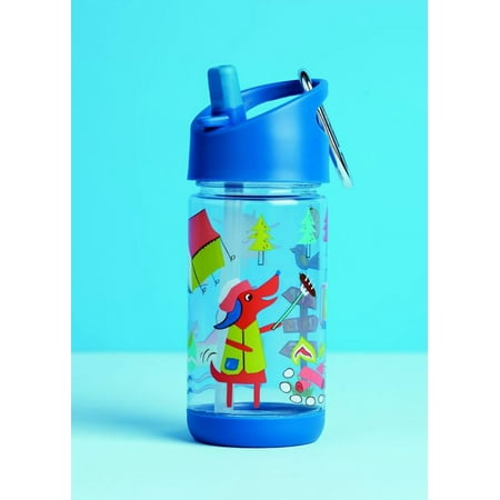 SugarBooger Flip & Sip Clear Tritan Happy Camper