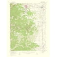 thumbnail image 2 of USGS 19x24 Gold Ornate Wood Framed with Double Matting Museum Art Print Titled - Yreka California Quad - USGS 1956, 2 of 4
