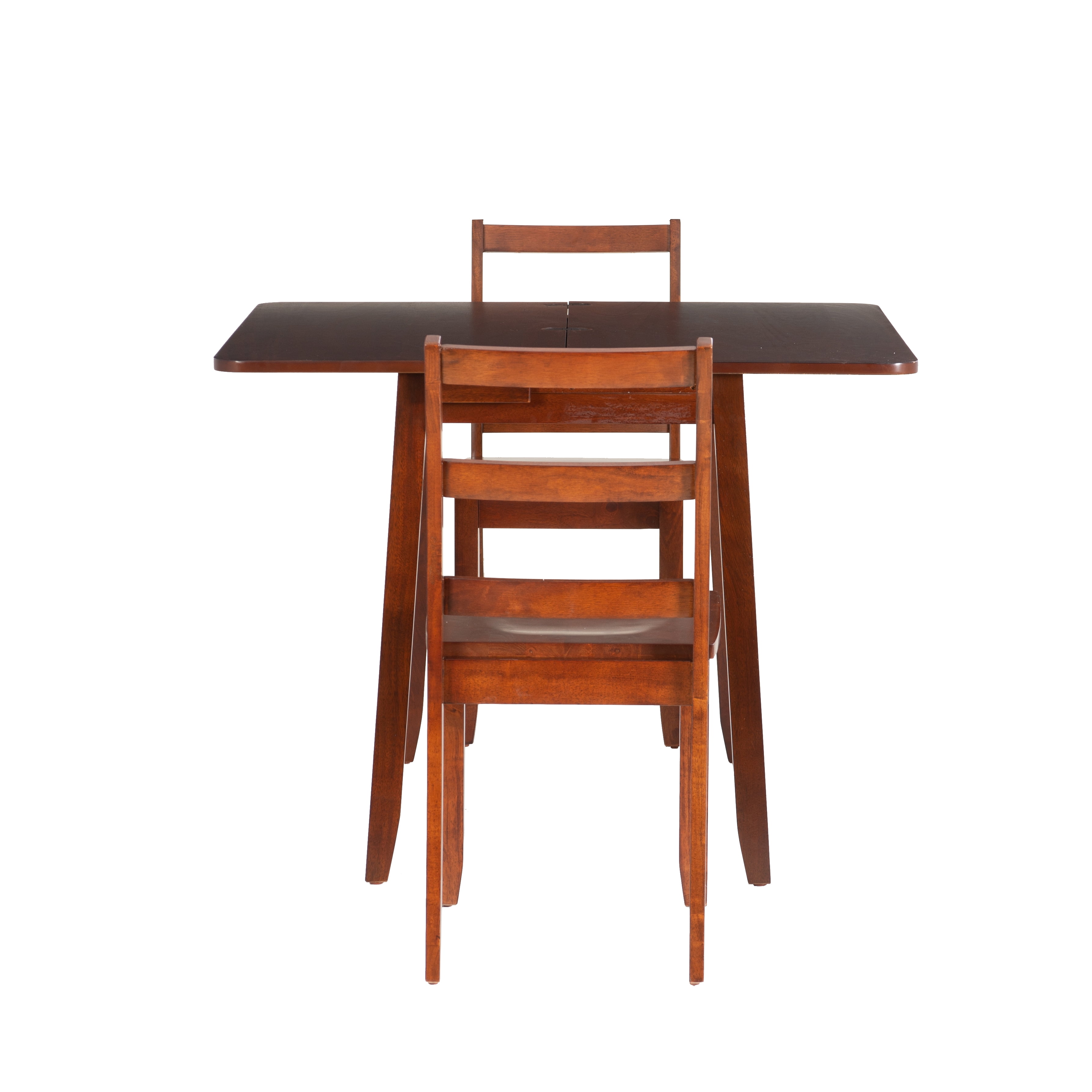 Linon Dawes 3-Piece Folding Dining Set, Espresso