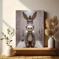 thumbnail image 6 of Cute Raccoon Bathing Canvas Print Wall Art for Living Room Bedroom Bathroom Kitchen Office Dining Room Hotel, 6 of 8