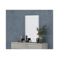 thumbnail image 3 of Aviana Side Table, Stainless-Steel Top, Wood With Marble Paper Base, 3 of 3