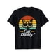 thumbnail image 1 of Cat Daddy Vintage Eighties Style Gifts Cat Retro Distressed T-Shirt, 1 of 6