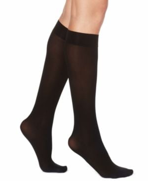 Photo 1 of HUE Flat Knit Knee High Socks ONE SIZE