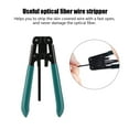 thumbnail image 4 of Ergonomic Handle Fiber Wire Stripper, Wire Stripping Tool, Cable Cutter For Fibers Of 125μm Diameter, 4 of 8