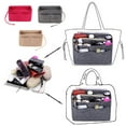 thumbnail image 3 of Minnieouse Monedero, neceser de viaje para maquillaje, organizador de cosméticos, brocha para llaves, estuche con cremallera, neceser, bolso de Bolsas de maquillaje Rosa roja, 3 of 6