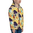 thumbnail image 5 of Sigee Musical Instruments for Teenage Zip Up Hoodies Long Sleeve Sweatshirts-Small, 5 of 6