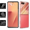 thumbnail image 3 of 3 Pack for Samsung Galaxy Z Flip 7 Screen Protector,3 Front Tempered Glass + 3 Main TPU Screen Protector,Anti Scratch Bubble Free Screen Protector for Galaxy Z Flip 7 2025,Clear, 3 of 6