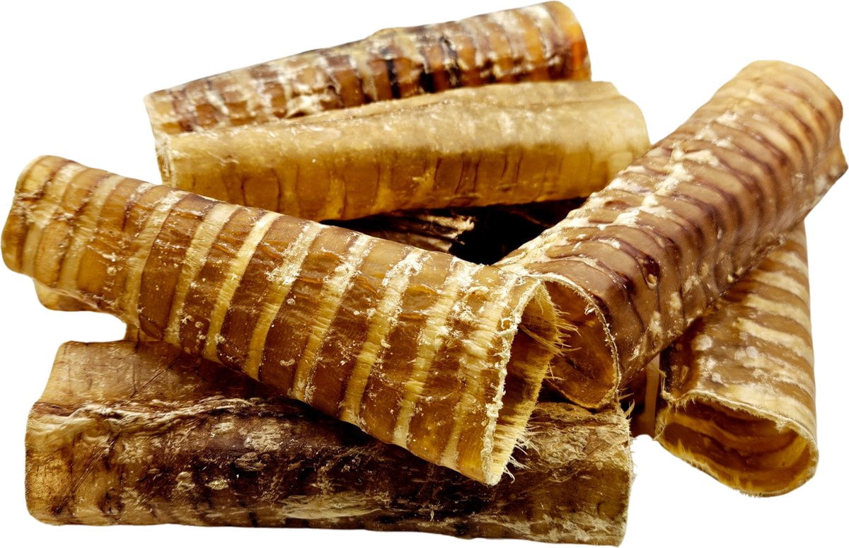 The Treat Shack 6-in Whole Beef Trachea Tubes Natural Dog Chew Treats, 20CT