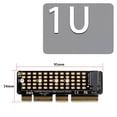 thumbnail image 4 of Adaptateur Carte M.2 NVME vers PCI-E 4.0, Emplacement M.2 M-KEY, Supporte Serveur 1U, 4 of 6