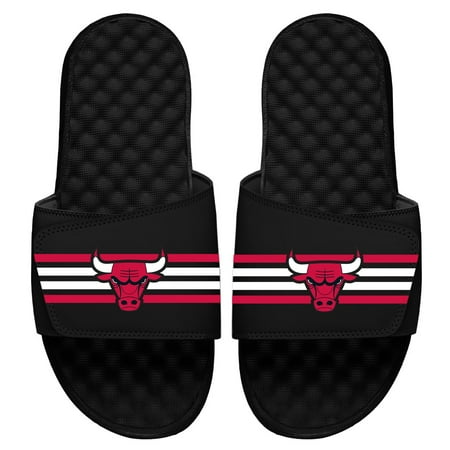 

Youth ISlide Black Chicago Bulls Stripes Slide Sandals
