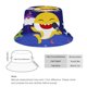 thumbnail image 2 of Bebé Tiburón Sombrero bucket para adultos, gorra de protección solar, sombrero de pescador plegable para viajes al aire libre, pesca y actividades de verano, 2 of 6