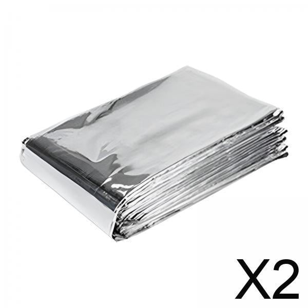 2xPlanta Plateada Película Reflectante Mylar Jardín Huertos Invernaderos Cubierta De Aluminio 1Pc