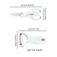 thumbnail image 4 of Baby Food Supplement Knife Set, Portable Mini Knife Set, Stainless Steel Fruit Knife, Kitchen Knife, Plastic Cutting Board Combination, Scissor Set, 4, 4 of 5