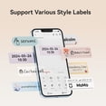 thumbnail image 3 of D110 Mini Handheld Thermal Label Maker Wireless Sticker Machine Inkless Pocket with Label Sticker ,Improve Efficiency, 3 of 7