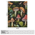 thumbnail image 4 of HENGT Mushroom Blanket for Girls,Kids Mushroom Throw Blanket for Boys and Girls,Cool Cute Soft Throw Blanket Gifts,Comfy Blanket for Boys Kids Teen, 4 of 6
