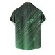 thumbnail image 5 of Mens Casual Manga Corta Botón Abajo Camisas Turndown Cuello Blusa de Impresión, Poliéster Ligero Top de la Moda para el Verano Al Aire Libre Y el Uso Diario, 5 of 6