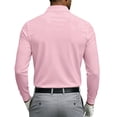 thumbnail image 5 of LWavelet Long Sleeve Polo Shirts for Men Big and Tall Collared Tennis Golf Shirt Casual Lightweight Moisture Wicking Athletic Shirts Tees, 5 of 7