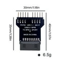 thumbnail image 5 of Internal 19Pin To Double 9Pin USB2.0 Adapter Expansion Module For Computer, 5 of 5
