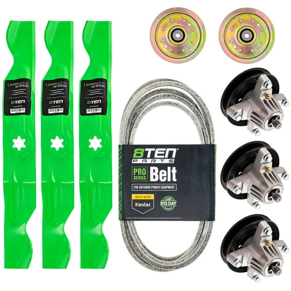 8TEN Blade Spindle Belt Idler Kit for Cub Cadet MTD LTX1050VT MK1005676