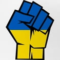 thumbnail image 2 of CafePress - Stand With Ukraine - Trucker Hat - Polyester Foam Front and Nylon Mesh Weave Back, 2 of 8