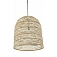 thumbnail image 5 of Kouboo Luhu Open Weave Cane Rib Cloche Pendant Lamp, Pendant Lights, Tea Room, Kitchen, Dining Room, Bedroom, Natural, 5 of 9