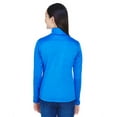 thumbnail image 2 of Ladies' Newbury Colorblock Mélange Fleece Full-Zip - FRCH BL/ F BL HT - XS, 2 of 3