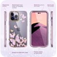 thumbnail image 7 of i-Blason Cosmo Series Case for iPhone 14 Pro Max 6.7 inch (2022 Release), Slim Full-Body Stylish Protective Case with Built-in Screen Protector(Purplefly), 7 of 7