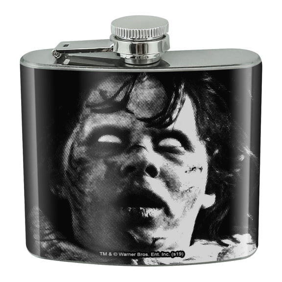 The Exorcist Regan Stainless Steel 5oz Hip Drink Kidney Flask
