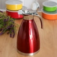 thumbnail image 3 of 2Pcs &.5L Capacity Stainless Vacuum-sealed insulation Carafe/Coffee, 3 of 9