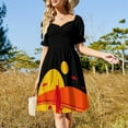 thumbnail image 3 of 2024 Sunset Dress Women's dress womens dress Aesthetic clothing beach dress, 3 of 7