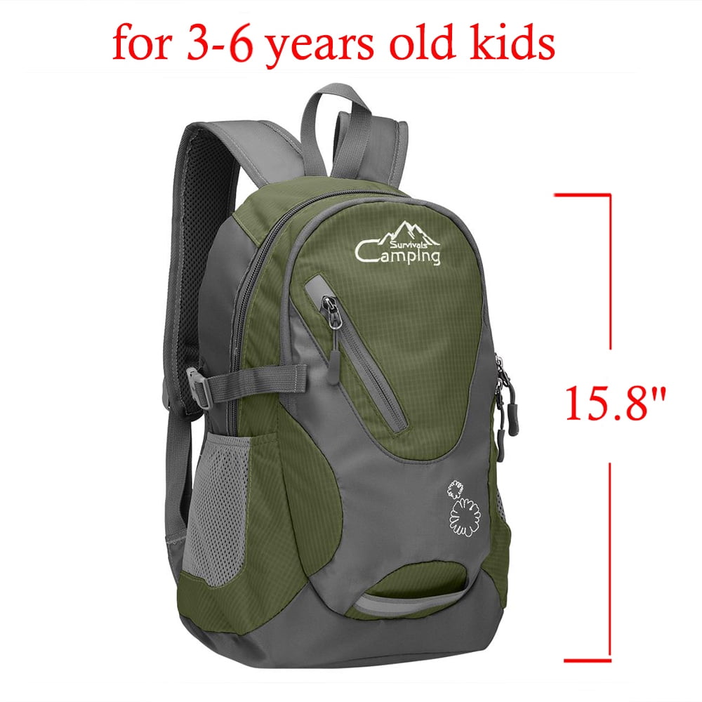 green small backpack