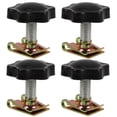 thumbnail image 2 of BRIGHTFUFU 4 tornillos de seguridad para cerradura de maletero de motocicleta, estilo retro, antirrobo, para alforjas, accesorios de montaje compatibles con Harley., 2 of 7