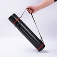 thumbnail image 2 of OULII 3Pack Drafting Tube for File Storage Cylindrical Black Plastic Extendable 11.8X2.6X17.7in, 2 of 8