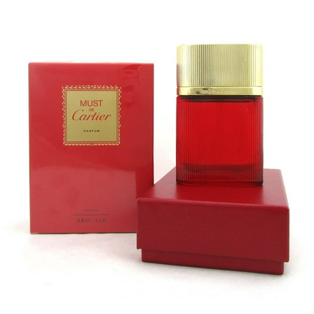 Cartier - Must De Cartier Parfum Spray for Women 50 ml/1.6 oz - Walmart ...