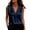 *Navy, variant on VBVC Women's Satin V Neck Tank Tops, Ladies' Sleeveless Pleated Dressy Blouses, Elegant Office Work Silky Camisole Tops For Women, Beige , S-3XL