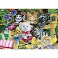 thumbnail image 1 of Pintura de diamante 5D DIY Kit de gato de taladro redondo completo Decoración del hogar Artesanía FLhrweasw Nuevo, 1 of 9
