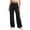 RYE1-Black, variant on Brqkzdu Womens Cargo Pants Elastic High Waisted Hiking Pants Lightweight Baggy Casual Travel Trousers with Pockets