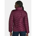 thumbnail image 3 of Big Chill Women's and Women’s Plus Packable Puffer Jacket, Midweight, Sizes S-3X, 3 of 6