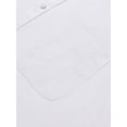 thumbnail image 3 of Youclos Men's Cotton Linen Long Sleeve Button Down Shirt, Casual Regular Fit, 3 of 6