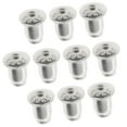 thumbnail image 1 of 10Pc 925 Sterling Earring Back Earnut 4mm DIY Earring Findings, 1 of 8