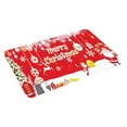 thumbnail image 2 of Durable Christmas Indoor Non-Slip Door Mat Merry Christmas Carpet for Bathroom /Kitchen Winter Snowflake Bath Rug Runner Comfort Mat, 2 of 6