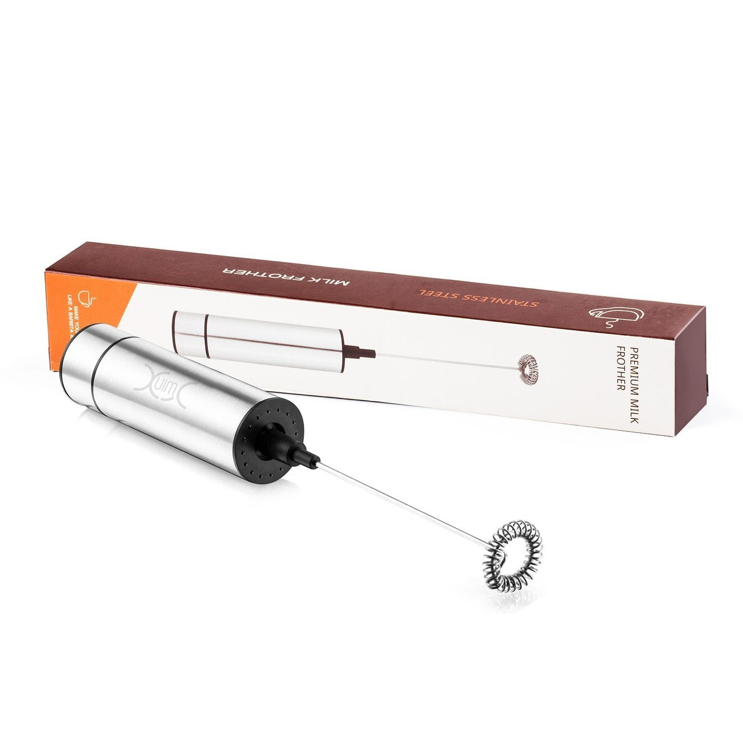 Milk Frother Foam Maker Battery Operated Electric Frother Handheld