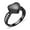 Black, variant on Personalize Stainless Steel Heart Urn Pendant Cremation Jewelry for Ashes Keepsake Urn Ring for Women