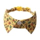 thumbnail image 4 of Collar navideño con pajarita para gato, disfraz navideño ajustable para gato amarillo, 4 of 9
