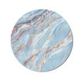 thumbnail image 1 of CAROOTU Marble Round Mouse Pad Marble Premium-Textured Mouse Mat Washable Mousepads Non-Slip Rubber 200*200*3mm, 1 of 7